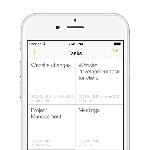 add as many tasks as you need